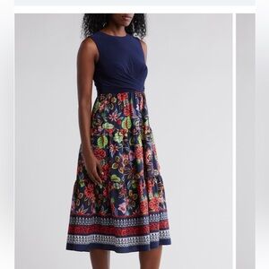 Vince Camuto Tiered Fit and flare Dress